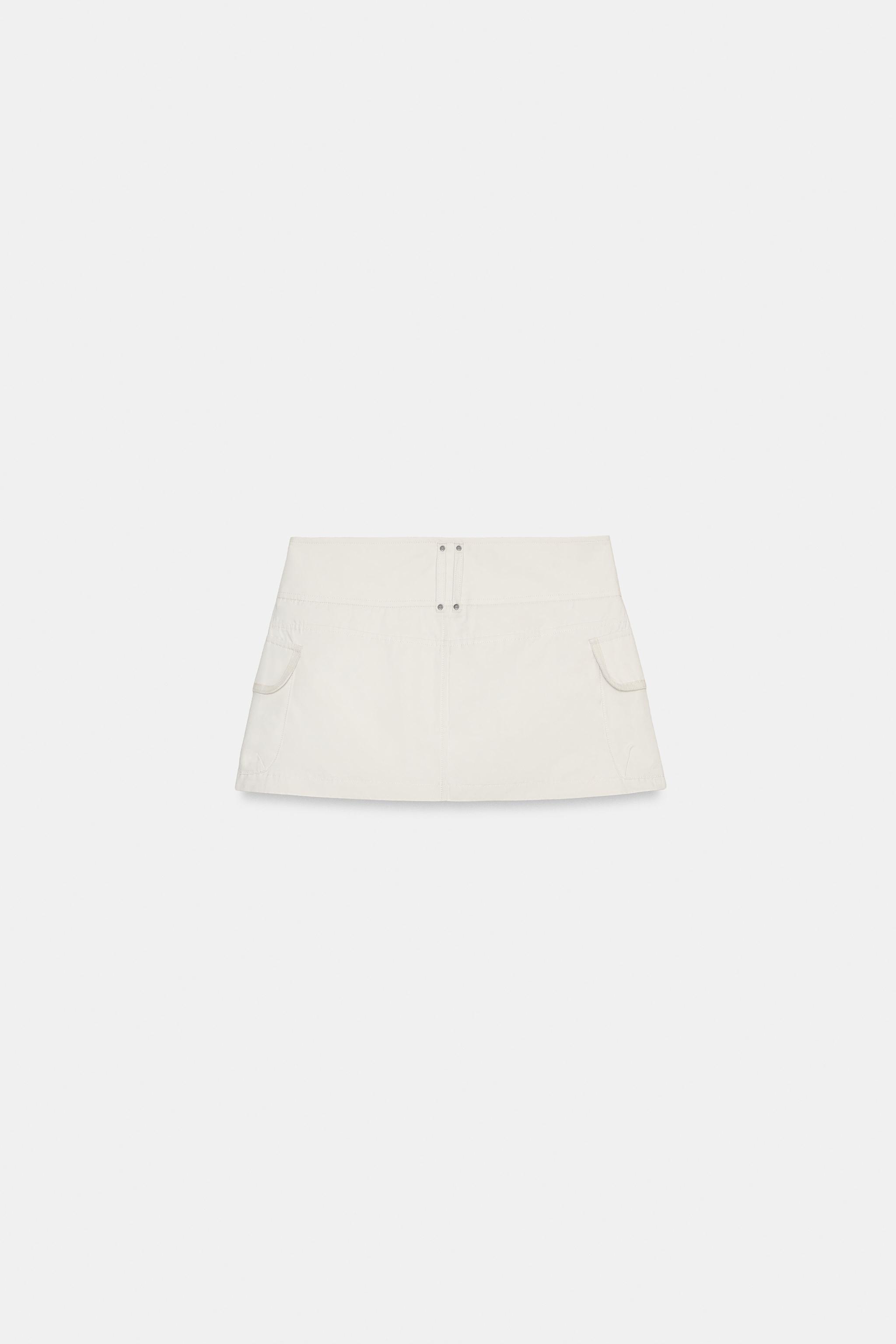 JUPE-PANTALON À POCHES